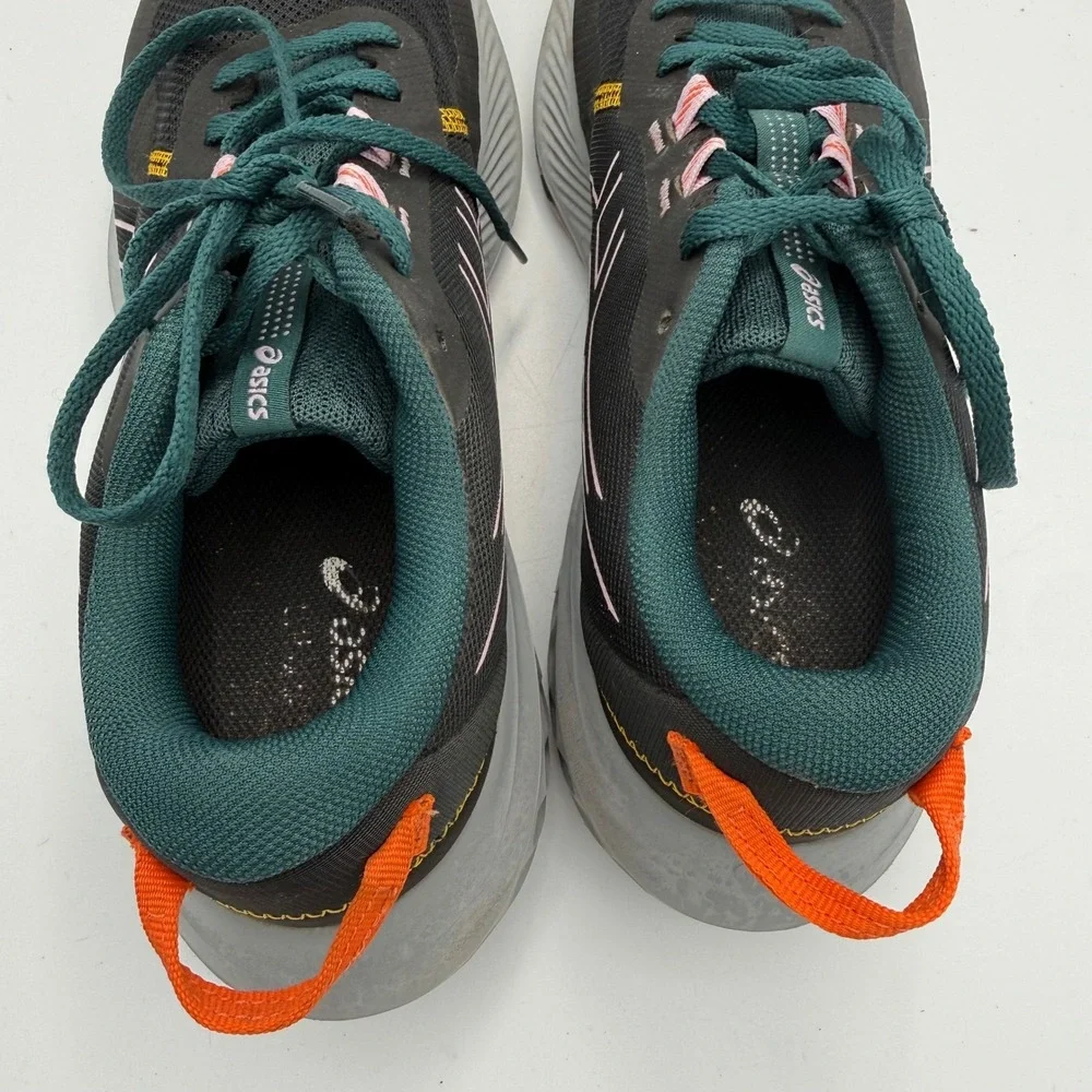 Asics Gel-Excite Trail 2 Womens Running Shoes Black Pink 1012B412 Size 9.5 - Picture 4 of 7